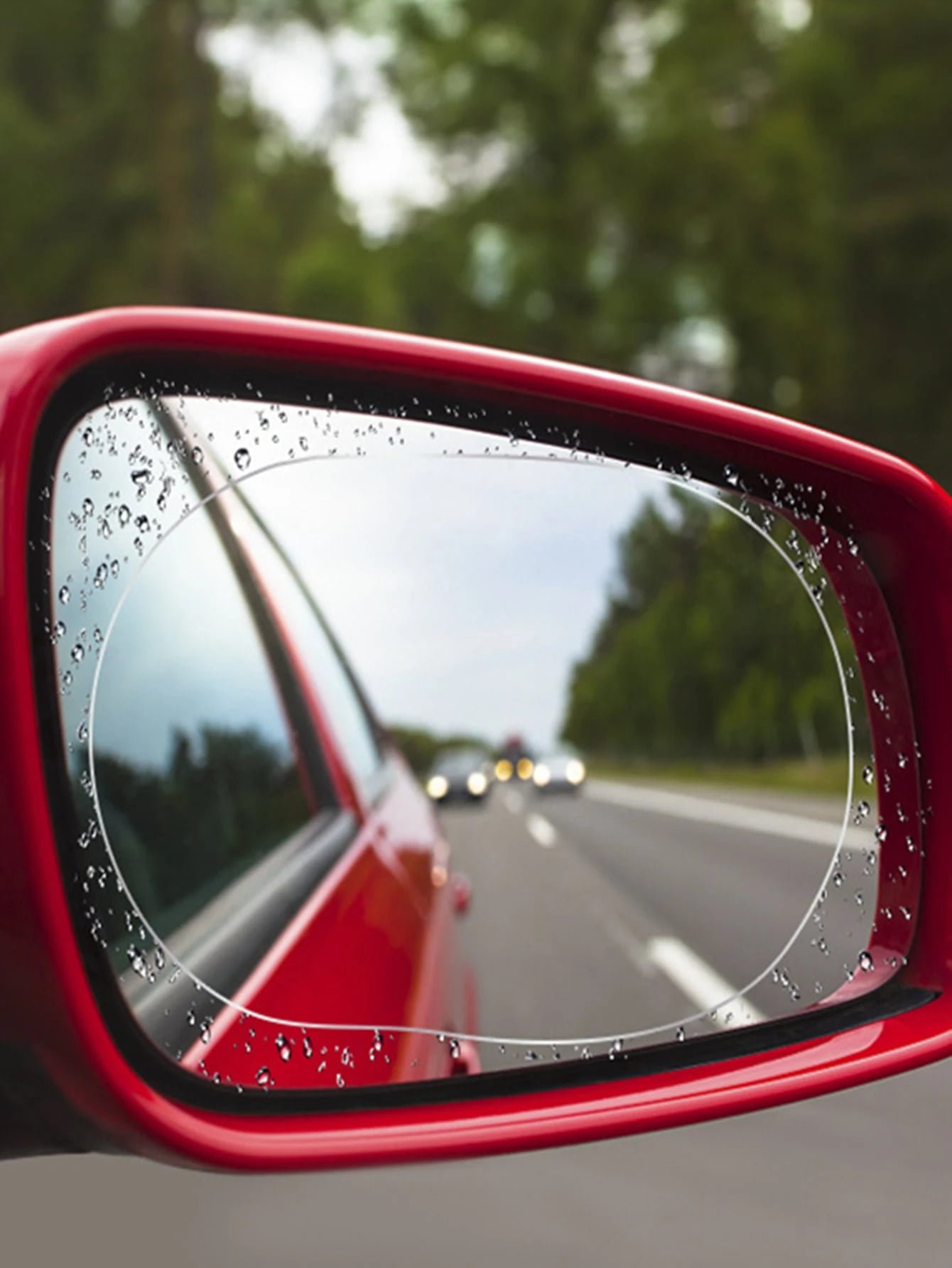 2pcs Car Rearview Mirror Rainproof Film
