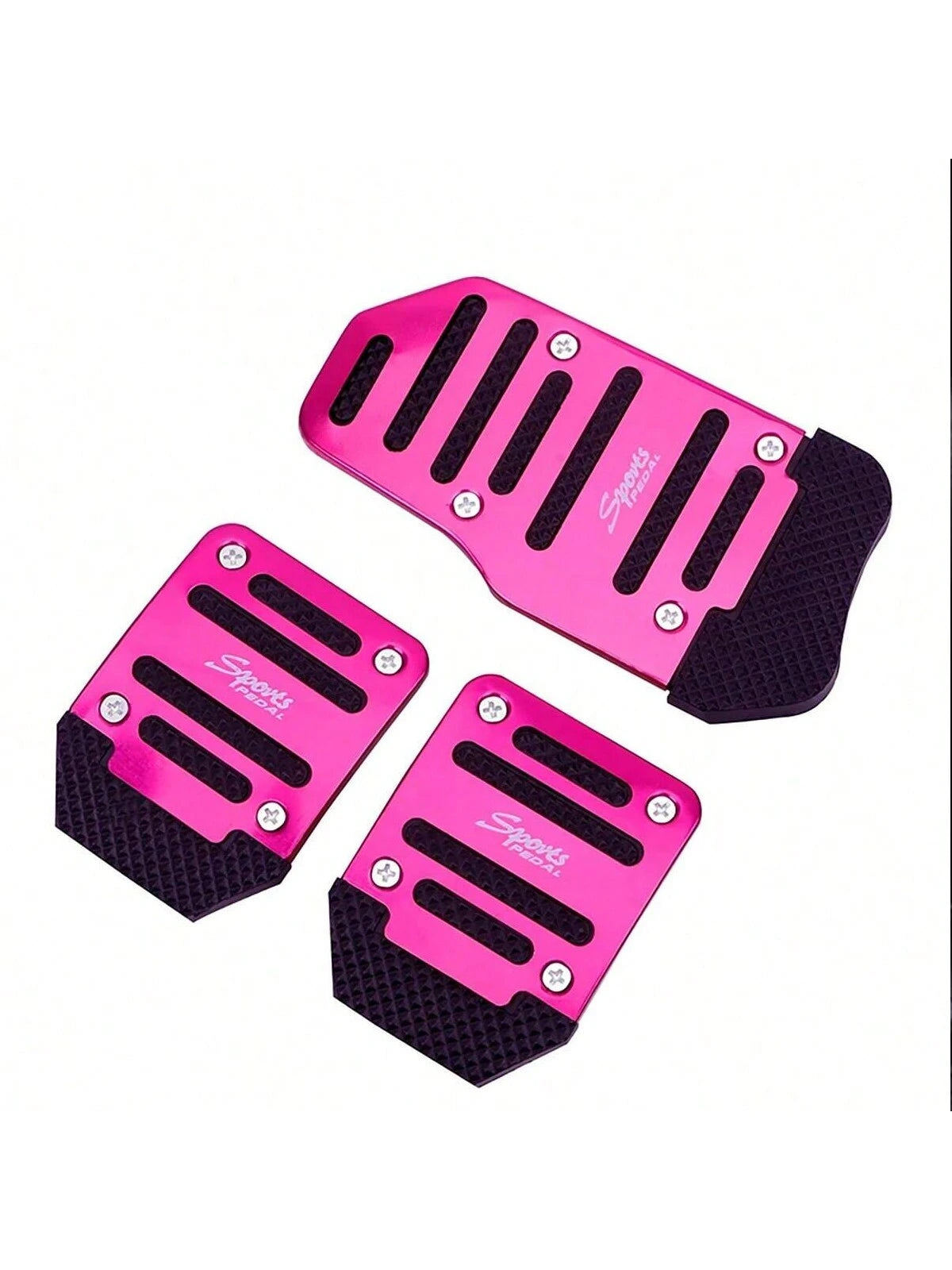 2pcs Car Universal Brake & Accelerator Pedal Set