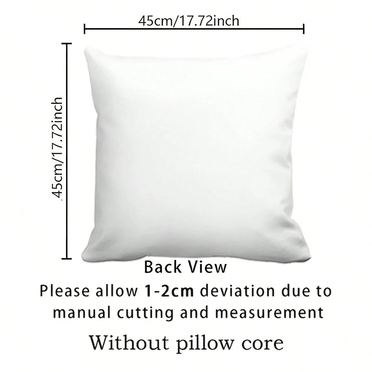 2pcs Orange And White Pumpkin Maple Leaf Full Print Pillow Covers, Pastoral Style Polyester Square Single-Sided Zipper Closure Cushion Covers Without Pillow Inserts, Living Room Sofa Homestay Window D