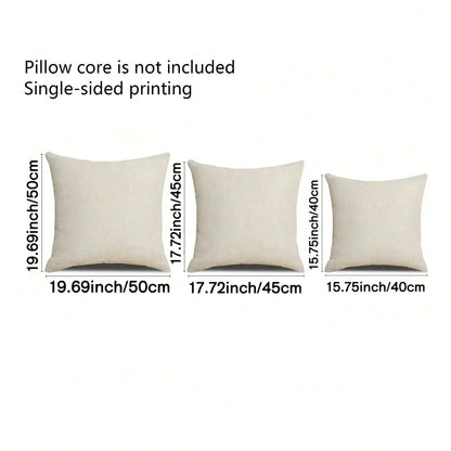 2pcs Sage Floral Vintage Pattern Spring Throw Pillow Covers, Room Decor With Floral & Botanical Motif, Seasonal Outdoor Pillow Covers, Sofa Cushion Covers, Single-Sided Printing Without Filling