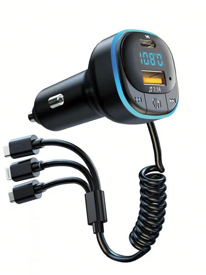 3.1A Multi-Function Car Charger & Car Media Player