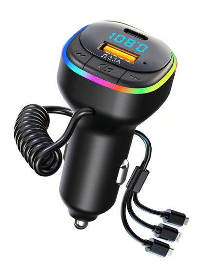 3.1A Multi-Function Car Charger & Car Media Player