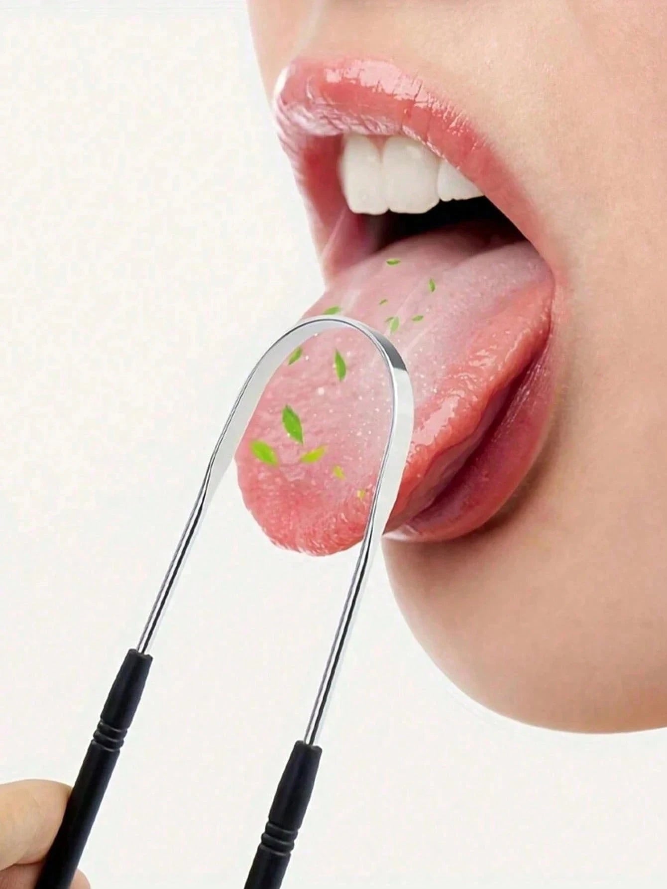3/1pc,Adult U‑Shaped Tongue Scraper, 1 Stainless Steel Tongue Scraper For Daily Tongue Cleaning, Male And Female Hygiene Products, Oral Care Tools, Living Room, Family, Bedroom, Bathroom, House Suppli