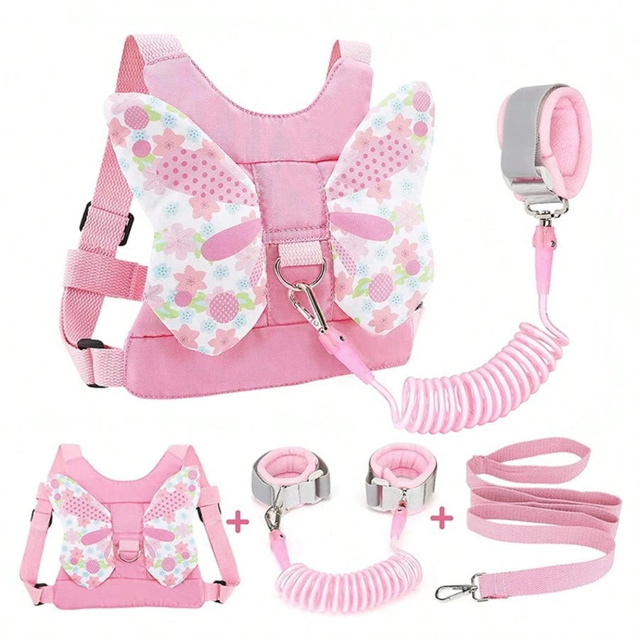 3-In-1 Baby Safety Leash, Belt And Anti-Lost Wrist Strap, Child Safety Belt, Walking Supplies For Boys/Girls, Safety Bracelet Traction Rope
