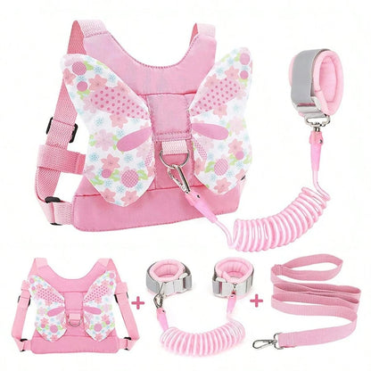 3-In-1 Baby Safety Leash, Belt And Anti-Lost Wrist Strap, Child Safety Belt, Walking Supplies For Boys/Girls, Safety Bracelet Traction Rope