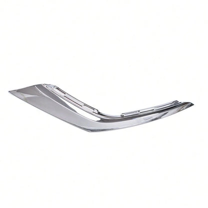 3-Pack Front Bumper Chrome Molding Trims Left LH Driver Side Replacement For Mitsubishi Outlander 2016-2019