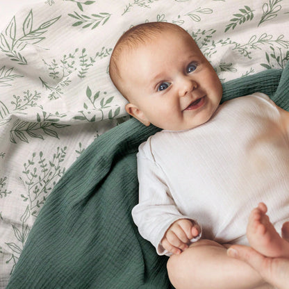 3-Pack Soft Muslin Swaddle Blankets For Newborns, Large 38x40in Breathable Baby Receiving Blanket & Swaddle Wrap