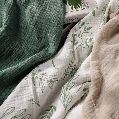 3-Pack Soft Muslin Swaddle Blankets For Newborns, Large 38x40in Breathable Baby Receiving Blanket & Swaddle Wrap