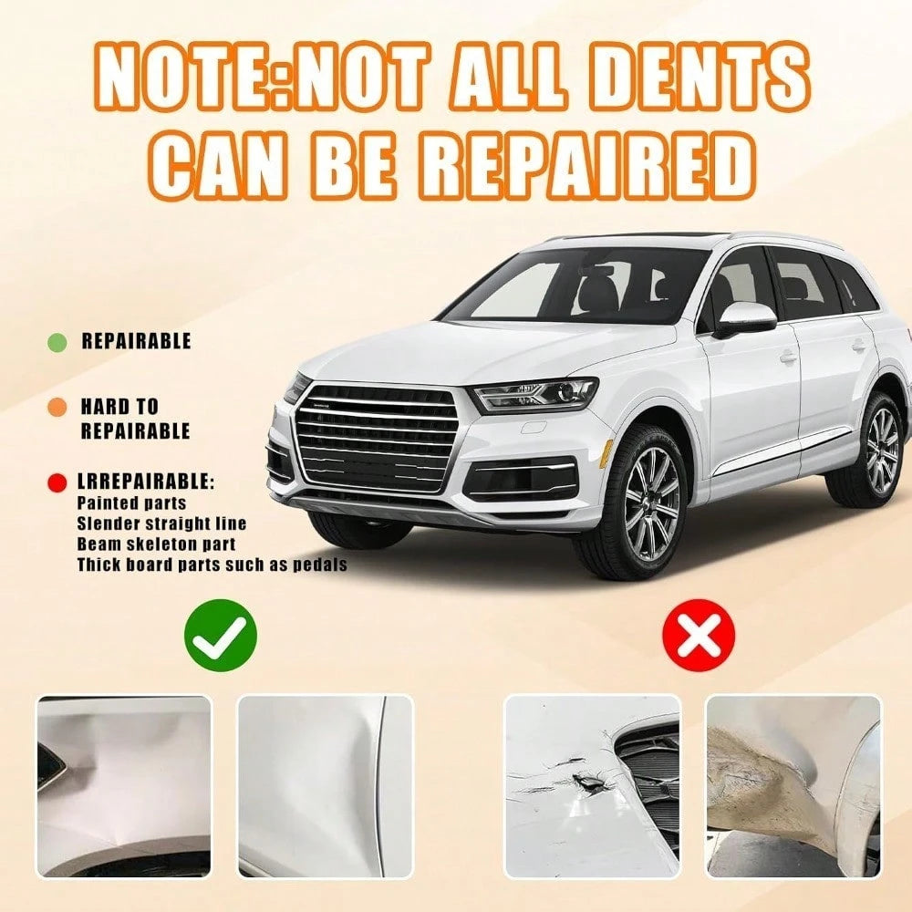 3 PCS Heavy Duty Suction Cup Dent Puller Kit, Powerful Car Dent Remover Tool With 1 Large & 2 Small Suction Cups, Multi-Purpose Lifter For Car Repair, Glass, Tiles, Screen Moving
