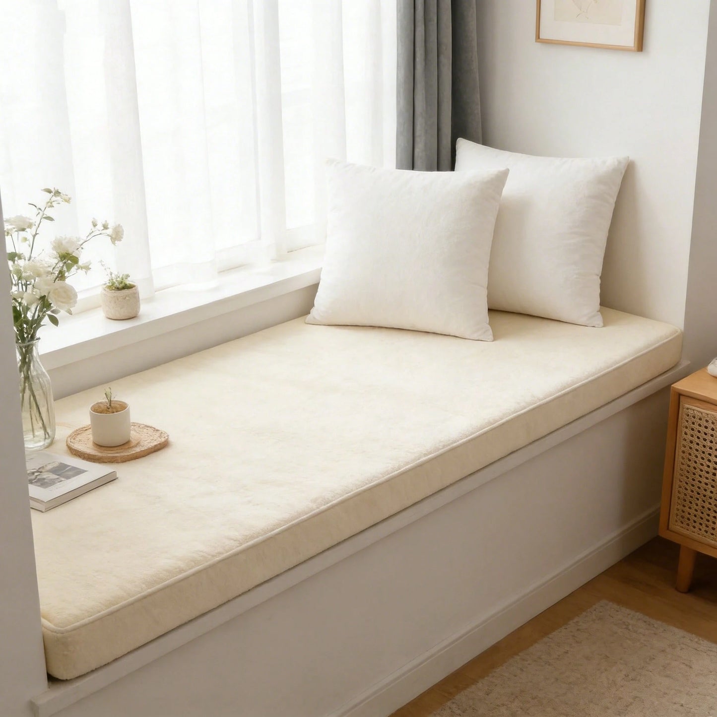 3-Piece White Pillow Inserts, Soft And Comfortable, Living Room Sofa Cushions, Bed Pillow Stuffing, Machine Washable And Hypoallergenic, For Living Room Cushions, Bedding, And Room Decor.