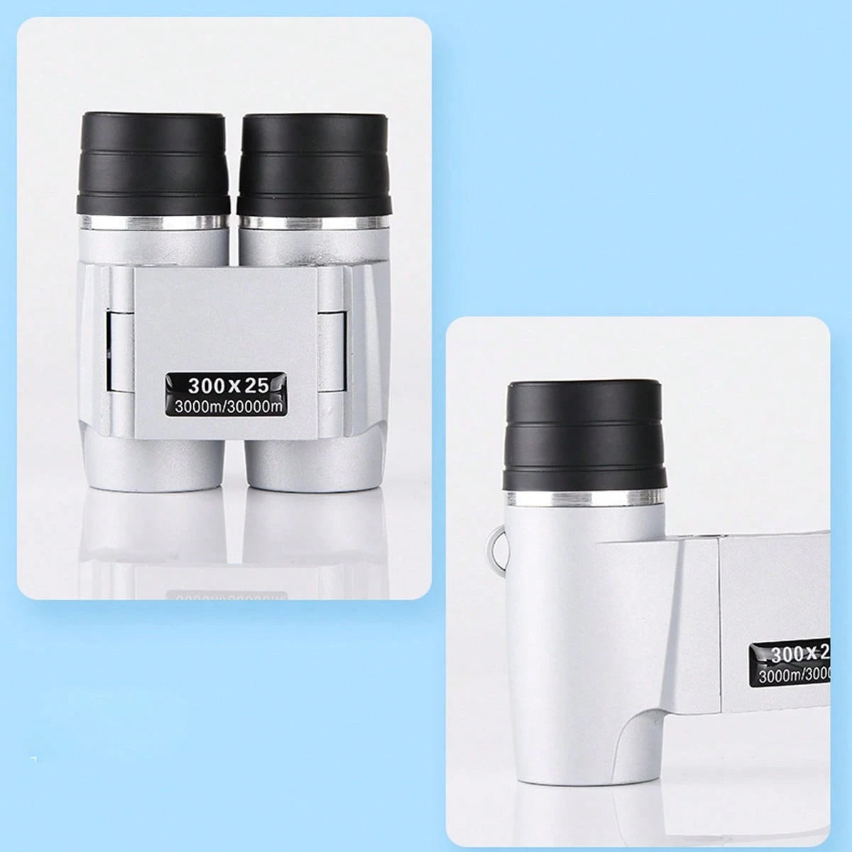300x25 Binoculars, High-Power Mini Pocket Binoculars, Waterproof Compact Binoculars, Used For Bird Watching, Hunting, Concerts, Theaters, Tourism, Sightseeing