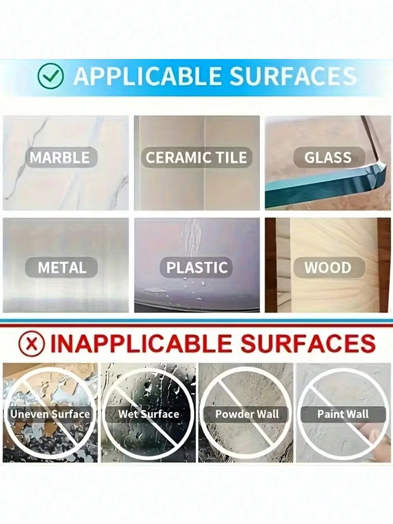 30pcs Super Strong Transparent Double Sided Tape, No Drilling Or Nails Required, Suitable For Plastic, Glass, Metal, Stone, Drywall And Other Various Surfaces