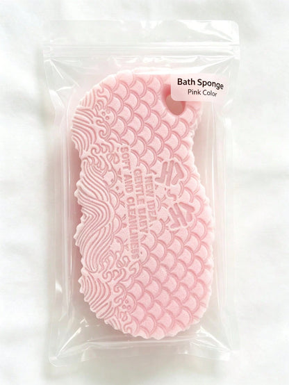 3D Magic Bath Sponge Body Exfoliator, Dead Skin Removal Peeling Sponge, Soft Massage Cleaning Bath Brush, Reusable Exfoliating Body Scrubber, African Net Sponge Substitute, Deep Clean Shower Sponge Fo
