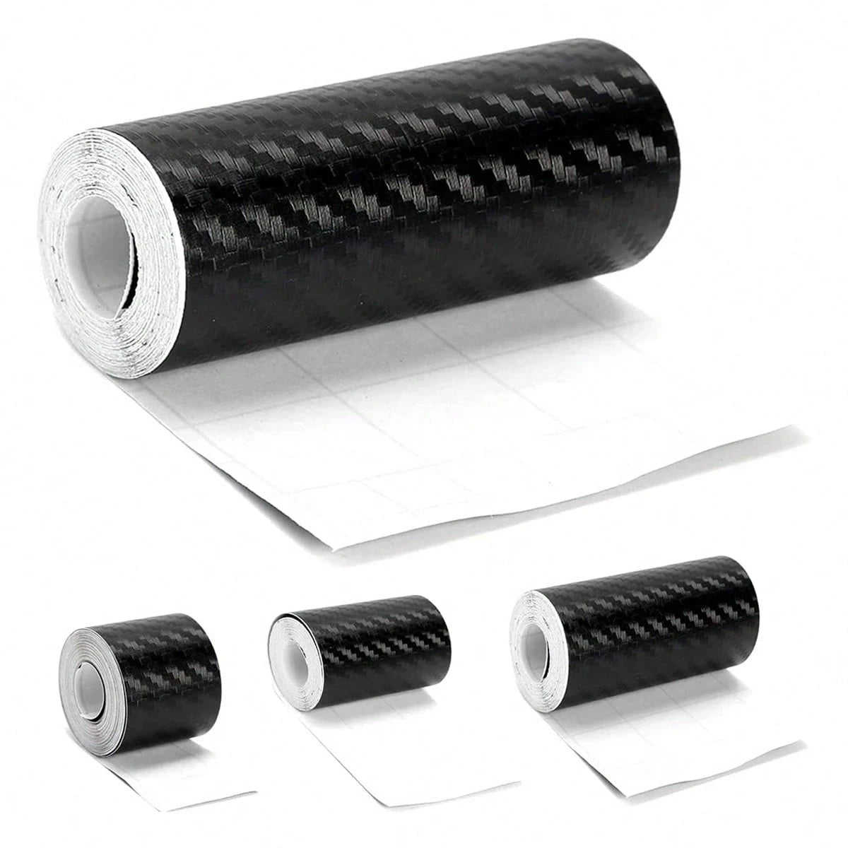 3D Nano Carbon Fiber Car Door Edge Protector Tape, Waterproof Decorative Adhesive Protective Film Tape