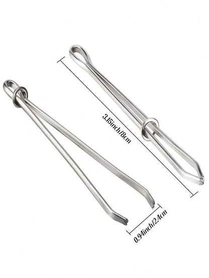 3pcs Elastic Band Threader, Threader, Clip Threader, Cord Threader, Sewing Tools