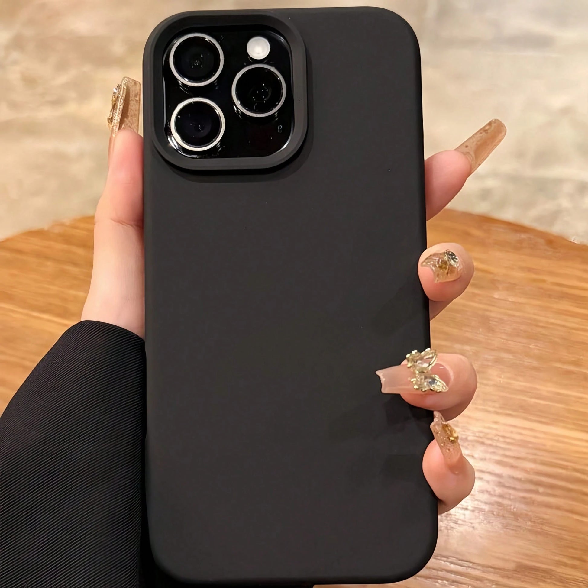 3pcs Matte Solid Color Full Coverage Anti-Drop Phone Case Compatible With Apple 17PROMAX/16PROMAX/15PLUS/15PRO/15/14PROMAX/14PLUS/14PRO/14/13PROMAX/13PRO/13/12PROMAX/12PRO/12 11PROMAX/11PRO/11/XSMAX/X