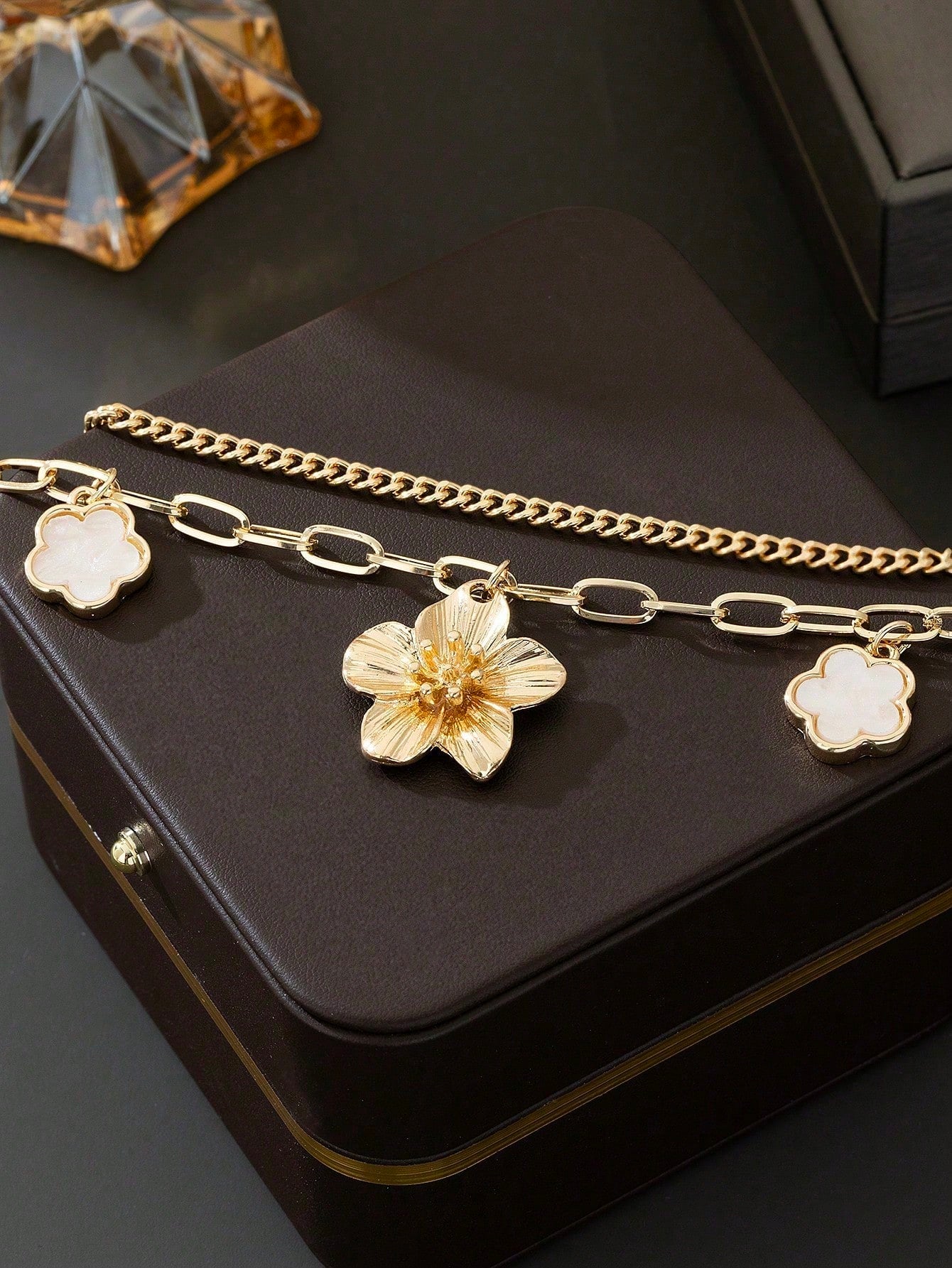 3pcs/Set Fashionable Snake Chain, Braided Chain Anklet Set, Suitable As Gifts For Friends
