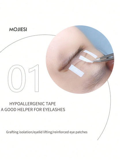 4mm Eyelash Lifting Tape (2/5/10 Rolls), Sponge Eyelash Tape, Easy-Tear, Breathable And Sensitive Eyelash Extension Tool, Breathable Eyelash Transplant Tape, Perforated Isolation Tape, Eyelash Beauty