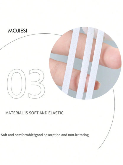 4mm Eyelash Lifting Tape (2/5/10 Rolls), Sponge Eyelash Tape, Easy-Tear, Breathable And Sensitive Eyelash Extension Tool, Breathable Eyelash Transplant Tape, Perforated Isolation Tape, Eyelash Beauty