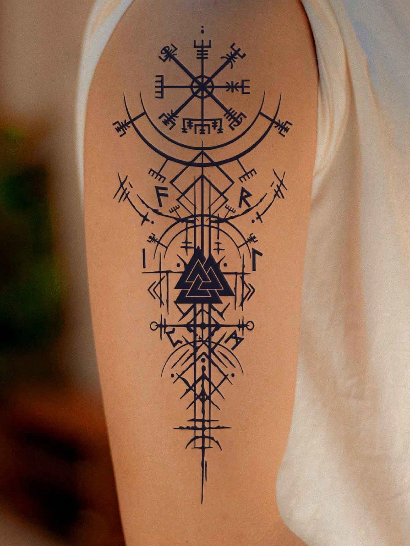 4pcs/1set,Tattoo Tattoos,Y2k,Punk,Semi Permanent Tattoo,Tattoo Fake,Hand Tattoo,Fake Tattoos,Fake Tattoo,Temporary Tattoos,Tattoo Supplies,Tattoo Kit,Tattoo Stickers,Tattoo Waterproof Long Lasting,Tat