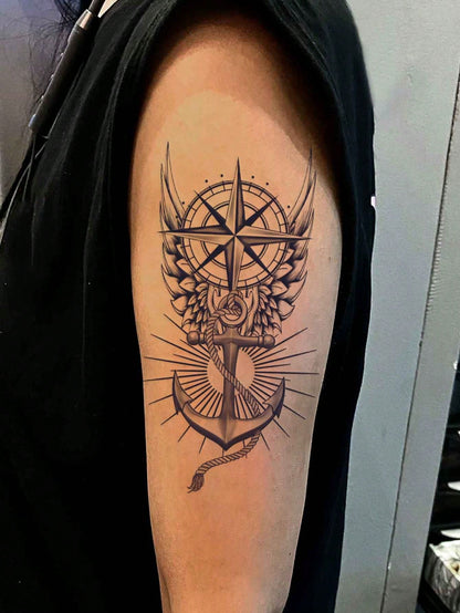 4pcs/1set,Tattoo Tattoos,Y2k,Punk,Semi Permanent Tattoo,Tattoo Fake,Hand Tattoo,Fake Tattoos,Fake Tattoo,Temporary Tattoos,Tattoo Supplies,Tattoo Kit,Tattoo Stickers,Tattoo Waterproof Long Lasting,Tat