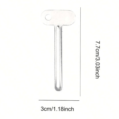 4pcs/2pcs/1pc Manual Toothpaste Squeezer, Toothpaste Dispenser Tool, Bathroom Toothpaste Cleaning Squeezer, Bathroom Supplies, Dorm Supplies, Room Decor, Bathroom Accessories, School Supplies, Toothpa