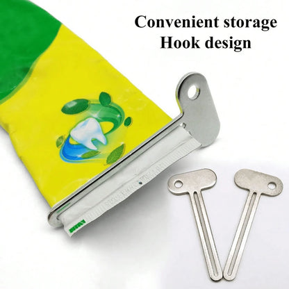 4pcs/2pcs/1pc Manual Toothpaste Squeezer, Toothpaste Dispenser Tool, Bathroom Toothpaste Cleaning Squeezer, Bathroom Supplies, Dorm Supplies, Room Decor, Bathroom Accessories, School Supplies, Toothpa