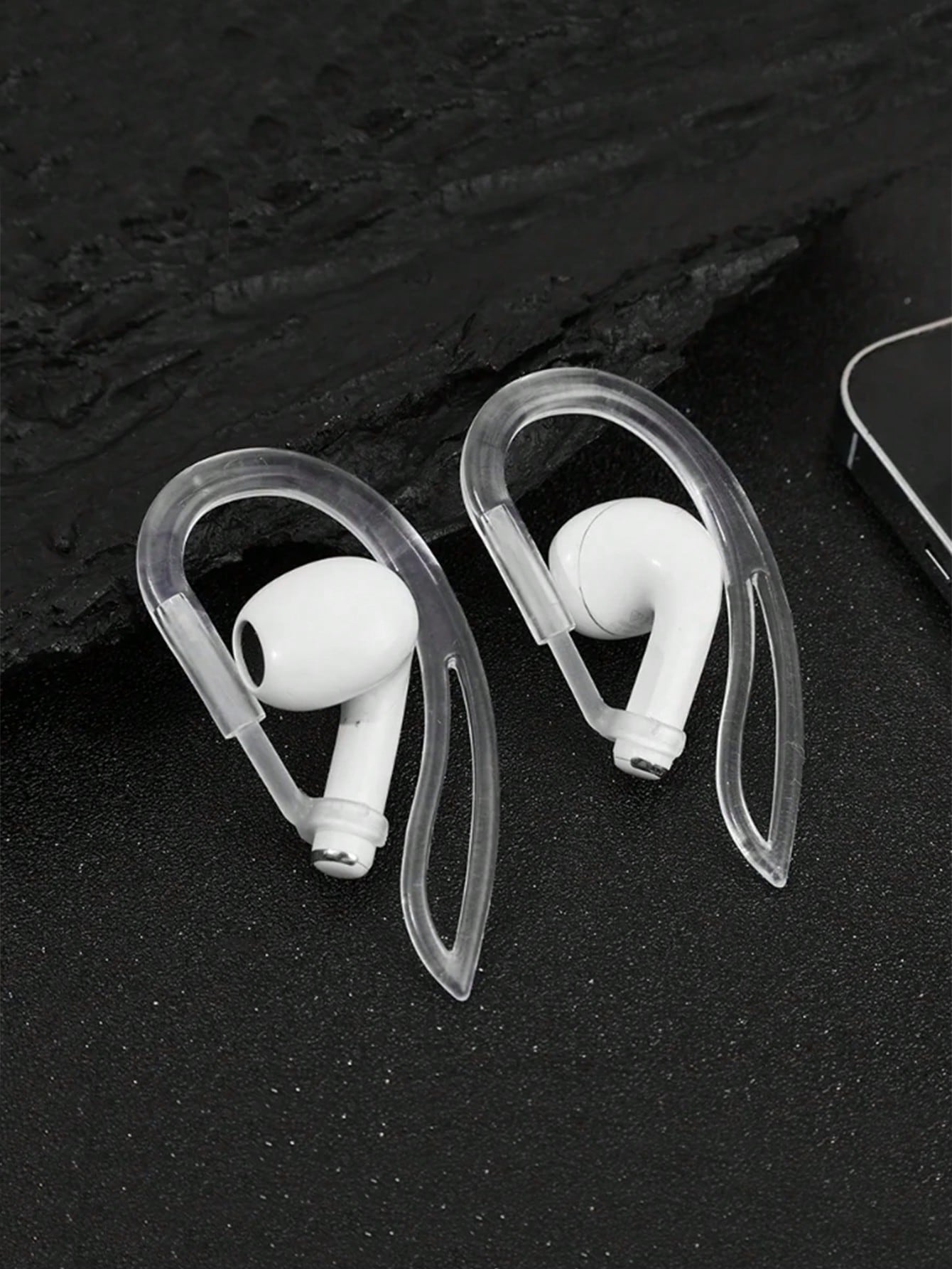4pcs Airpods Ear Hooks Wireless Earphones Anti-Drop Anti-Lost Hanging Buckle 6mm Ear Hook
