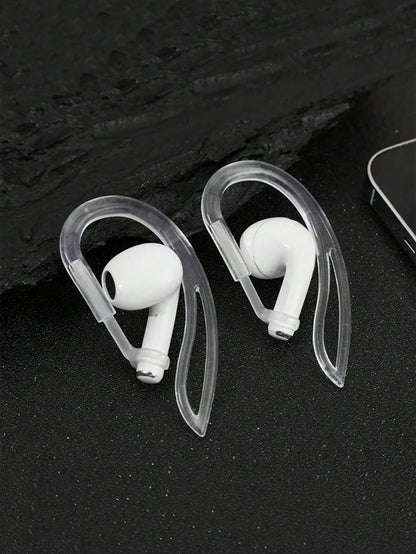 4pcs Airpods Ear Hooks Wireless Earphones Anti-Drop Anti-Lost Hanging Buckle 6mm Ear Hook