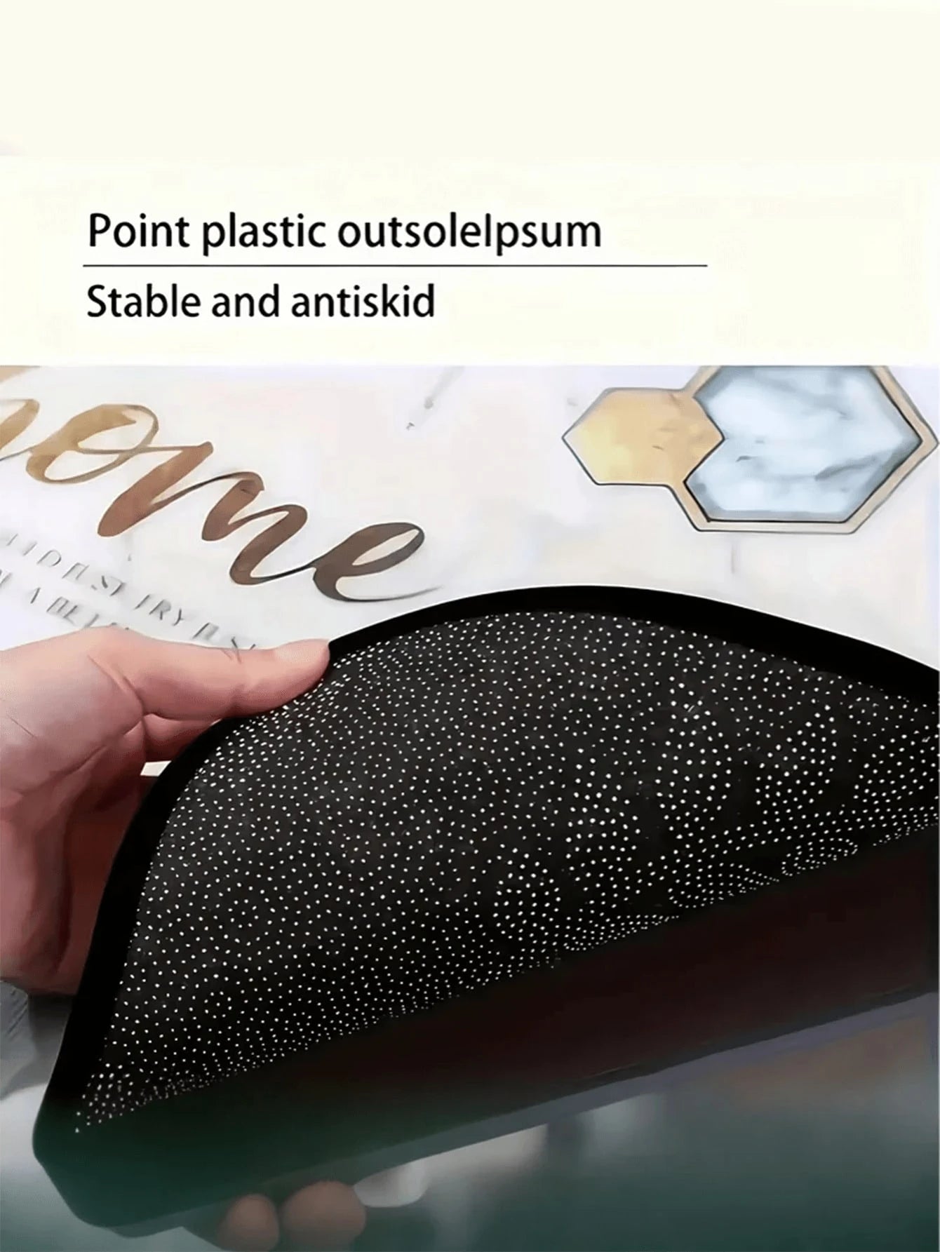 4pcs Black & Gray Geometric Heart Car Floor Mats| 2D Flat Design, Durable All-Weather Polyester Material, Easy To Clean| Suitable For Sedan & SUV, Fashionable Interior Accessory, Perfect Gift