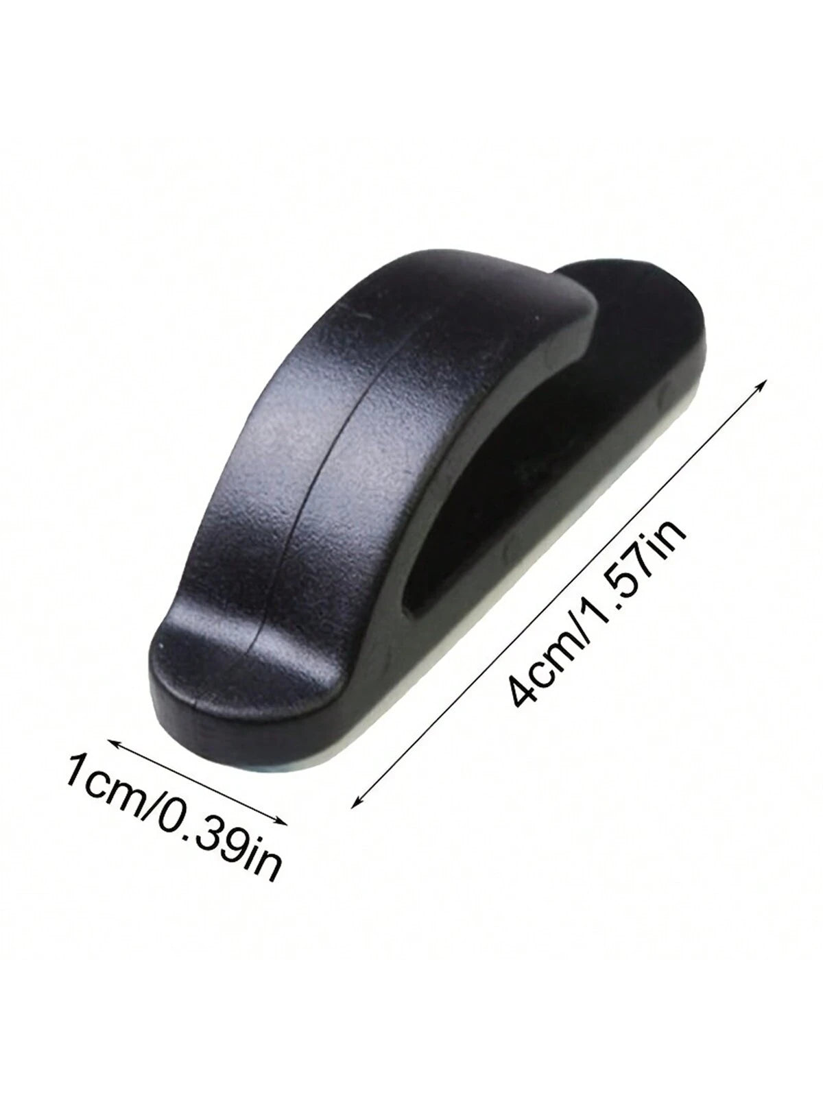 4pcs Convenient Black Auto Car Truck Self Adhesive Hook Hanger Bag Purse Organizer Holder