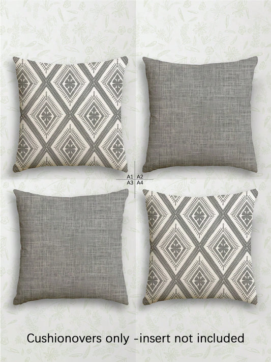 4pcs,Decorative Pillow Covers,Geometric Pattern,Polyester Fiber Cushion Covers,Hidden Zipper,Machine Washable,Minimalist Fashion Line Pattern,Zipper Closure,Home Decorative Pillow Covers,Sofa Living R