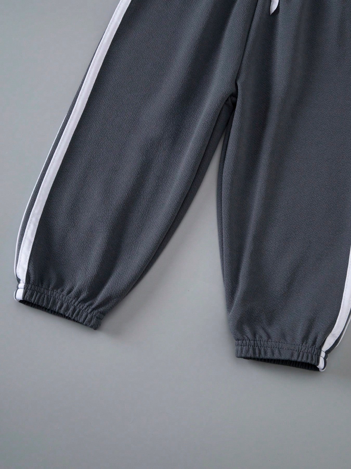 4pcs/Set Kids Casual Pants, Lightweight Drawstring Ankle Length Trousers, Versatile Daily Wear For Boys Aged 3-12, Spring/Summer