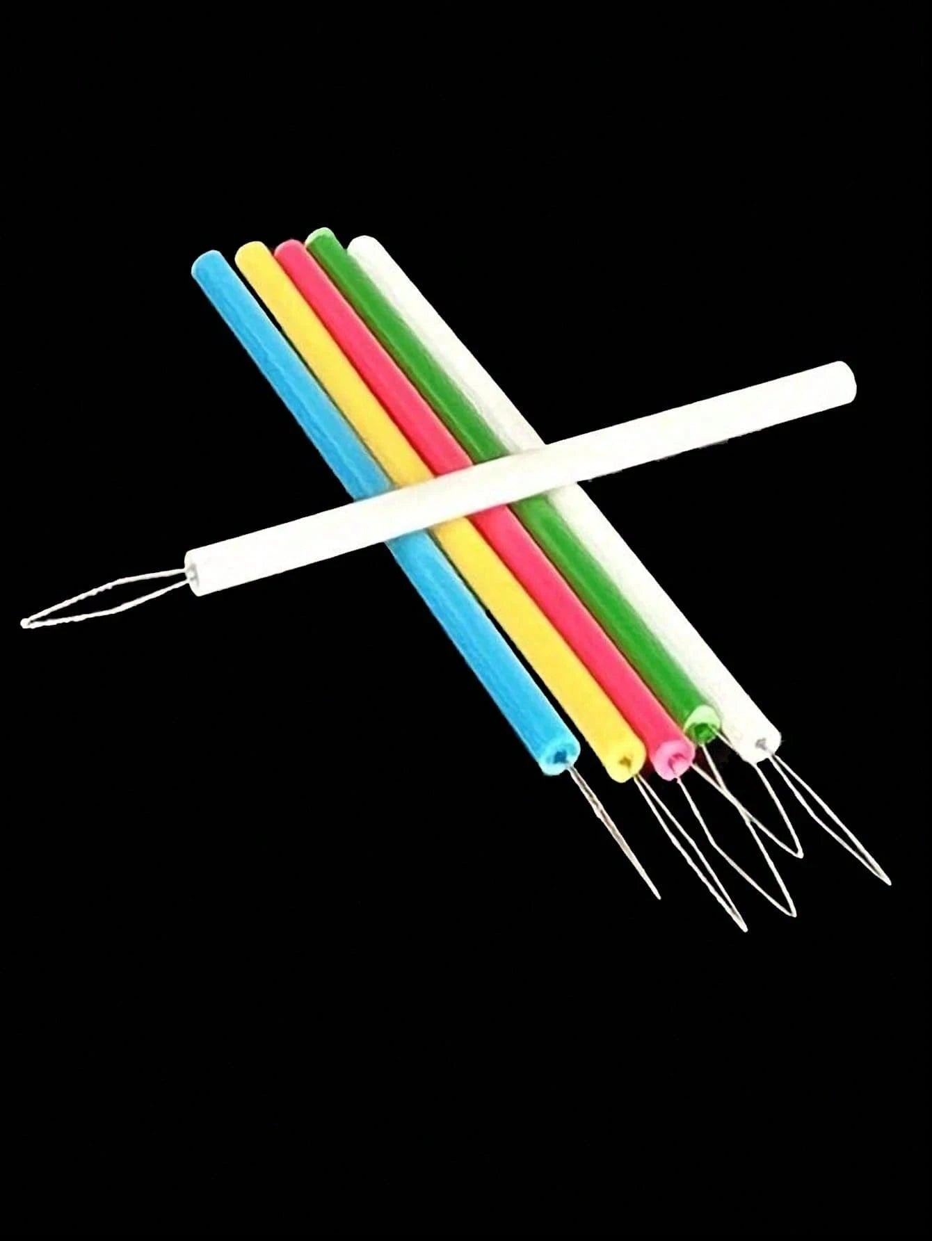 5/10/20/30pcs Colorful Plastic Needle Threaders- Cylindrical Needle Threader Set, DIY Sewing Accessories, Easy Threading Tool, Beading Needle Helper, Elderly Friendly Needle Threaders, Random Color