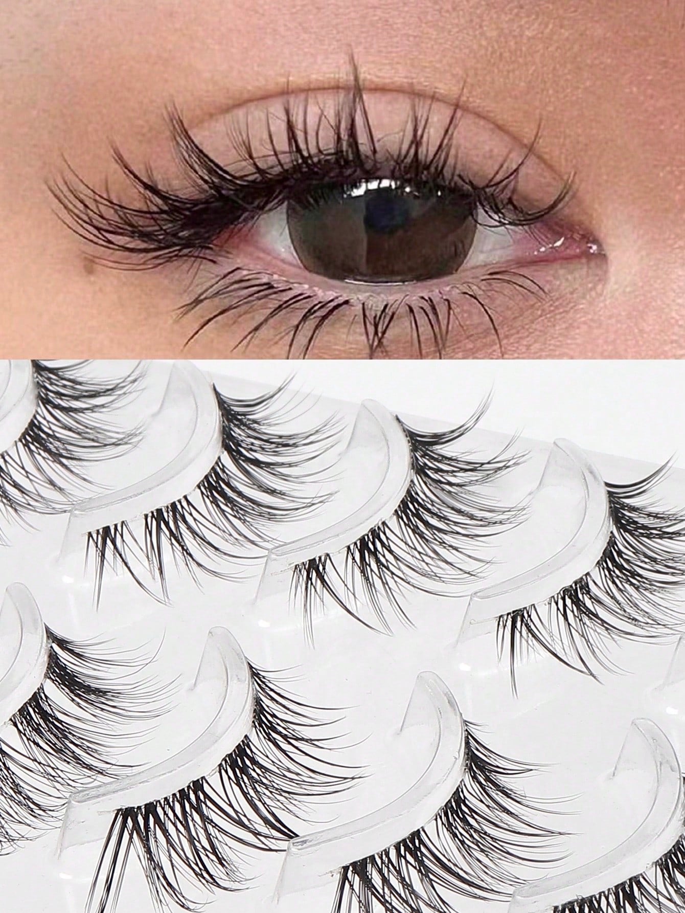 5 Pairs Fox Style Natural & Long & Wispy False Eyelashes ForDaily Party Makeup, Cat Eye & Fairy Style False Lashes ForGlamorous Look