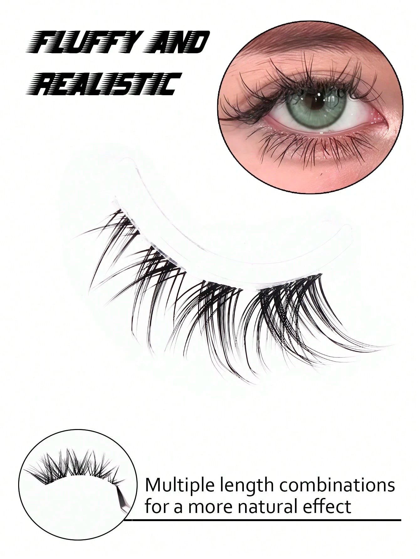 5 Pairs Fox Style Natural & Long & Wispy False Eyelashes ForDaily Party Makeup, Cat Eye & Fairy Style False Lashes ForGlamorous Look