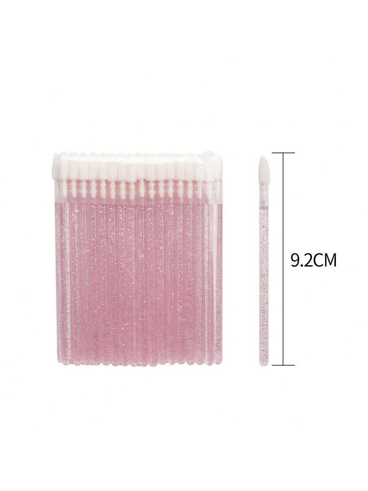 50PCS/100PCS/500PCS,Lip Brush,Disposable Lip Brush Lipstick Gloss Applicator Cosmetic Wand Micro Cleaning Brush,Eyelash Extension Tool,Can Be Used To Apply Lipstick/Lipgloss/Nail Polish/Concealer/Eye