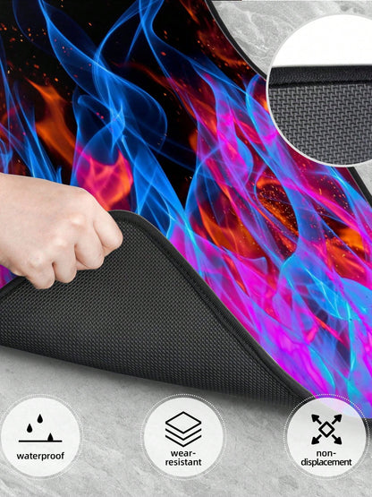 55387295 4-Piece Custom Printed All-Weather Floor Mats- Universal Fit For Suv, Truck, Van| Easy Clean