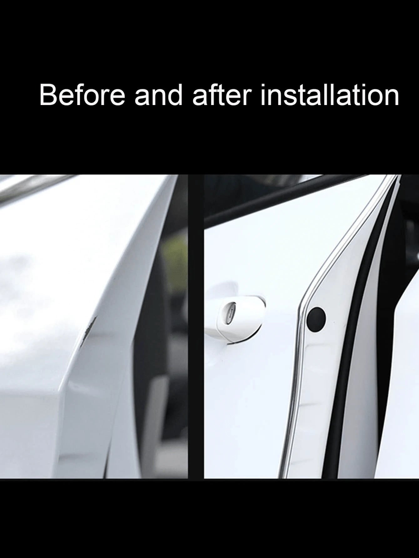 5m Plated Car Air Conditioning Vent U-Shaped Strip, Body Modification Design Bright Strip 5m Plated DIY Decoration, 1 Car Door Edge Protection Strip, Door Scratch Resistant Decorative Strip, Door Seal