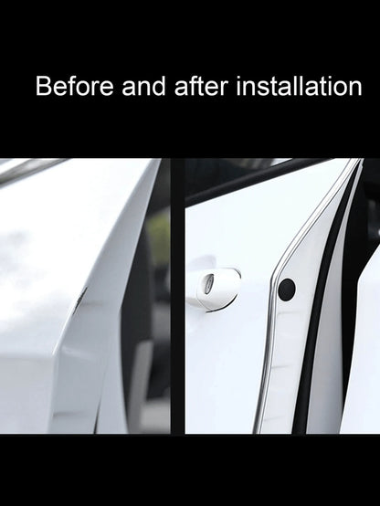 5m Plated Car Air Conditioning Vent U-Shaped Strip, Body Modification Design Bright Strip 5m Plated DIY Decoration, 1 Car Door Edge Protection Strip, Door Scratch Resistant Decorative Strip, Door Seal