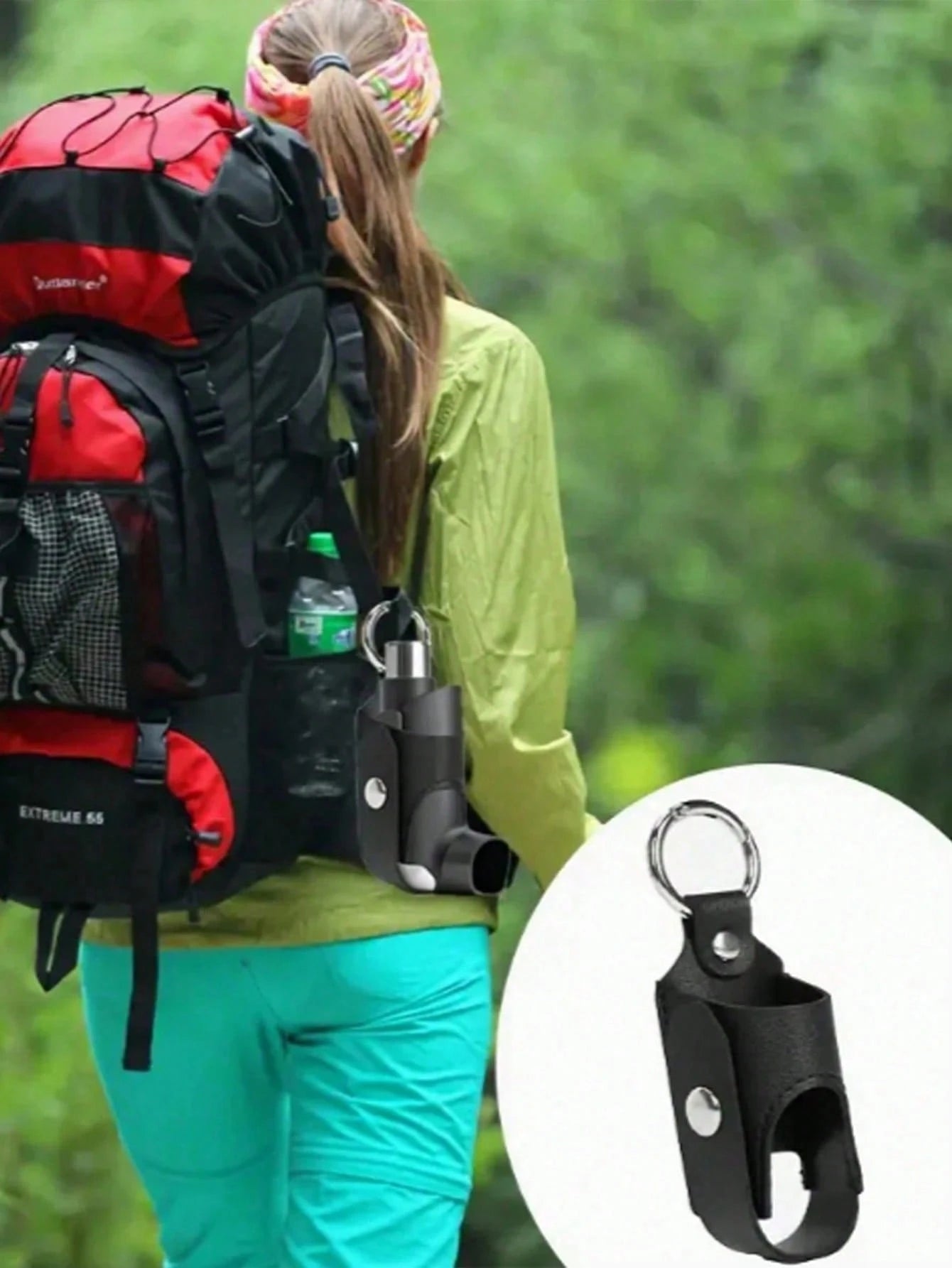5Pcs,Asthma Inhaler Keychain Holder,Outdoor Portable Mini Cough Spray Bottle Holster,Travel Essential, Casual Style Cough Bottle Protector,Cough And Asthma Single Inhaler PU Leather Case At Night, And