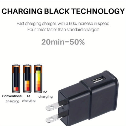 [5pcs Fast Charging Block] For For Galaxy S21/ S21+/ S21Ultra/ S20/ S20+/ Note 20/ 10/ S10 S9 S8 S7 S6 Edge Plus Active Quick Charge 15W Adaptive Fast Charging Block 5pcs