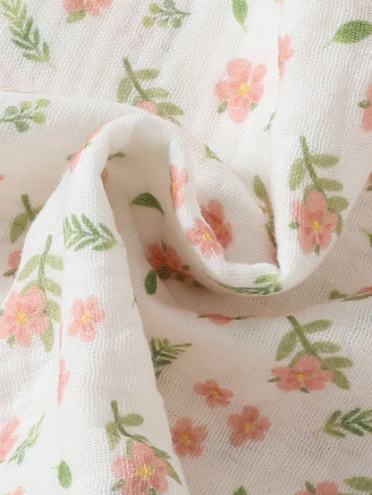 5pcs Soft & Comfortable Cotton Baby Bibs/Burp Cloths Set