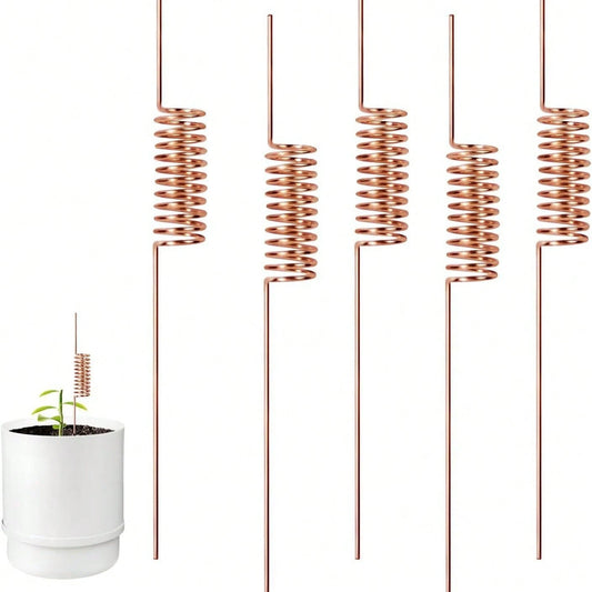 6 Pack Electroculture Plant Stakes Soft Copper Wire Long Copper Garden Stakes Pure Electro Culture Gardening For Gardening Growing Plants And Vegetables