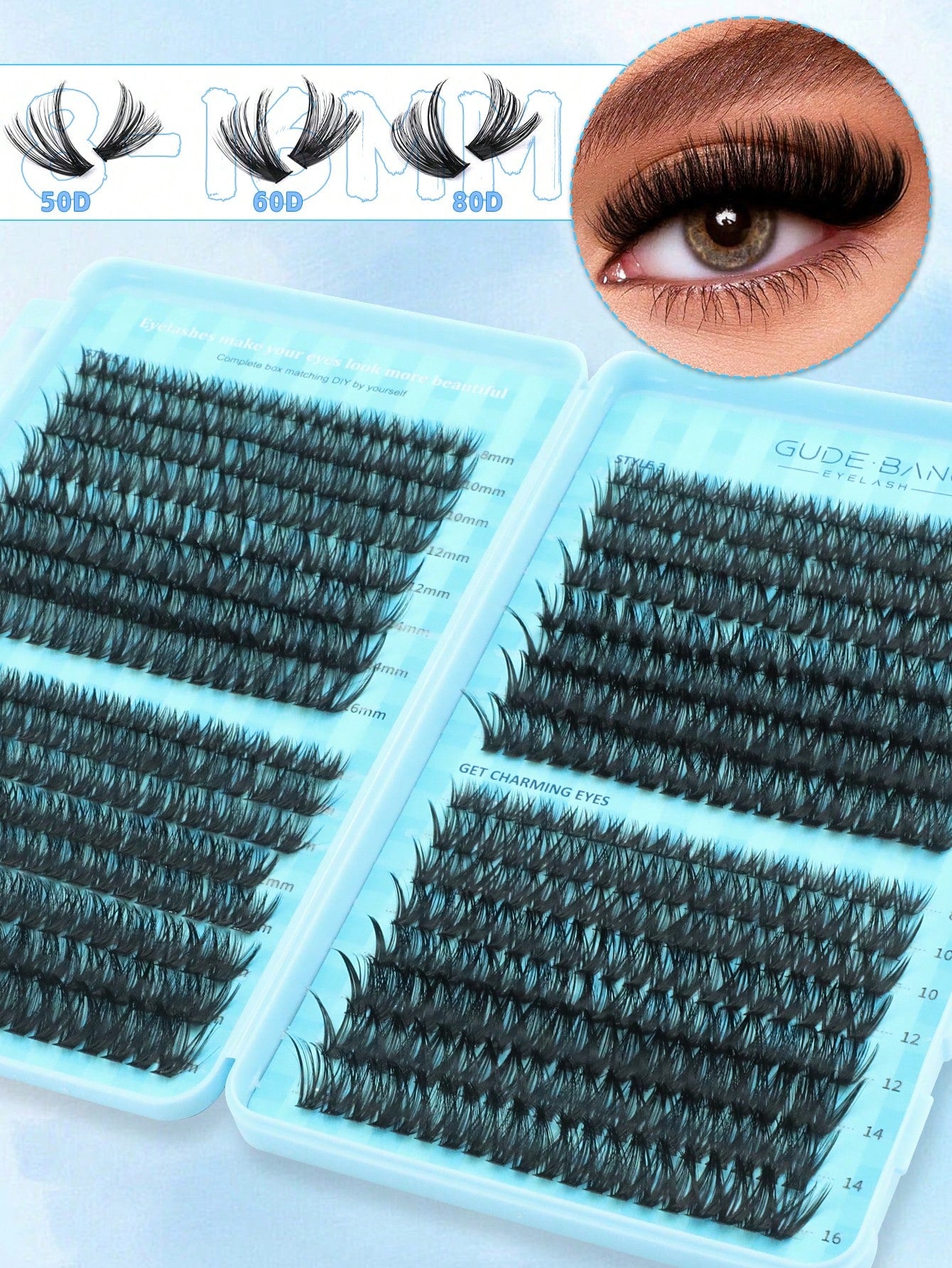 640pcs D Curl Faux Mink Eyelashes, Voluminous & Full, Lightweight &, Large Capacity Single Lash Set, Can Be Paired With Glue, Remover, Tweezers As Needed, Soft Mixed Style Lashes, Create 3D Dimension