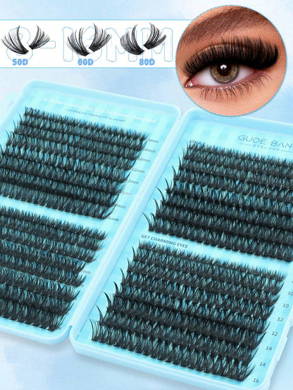 640pcs D Curl Faux Mink Eyelashes, Voluminous & Full, Lightweight &, Large Capacity Single Lash Set, Can Be Paired With Glue, Remover, Tweezers As Needed, Soft Mixed Style Lashes, Create 3D Dimension