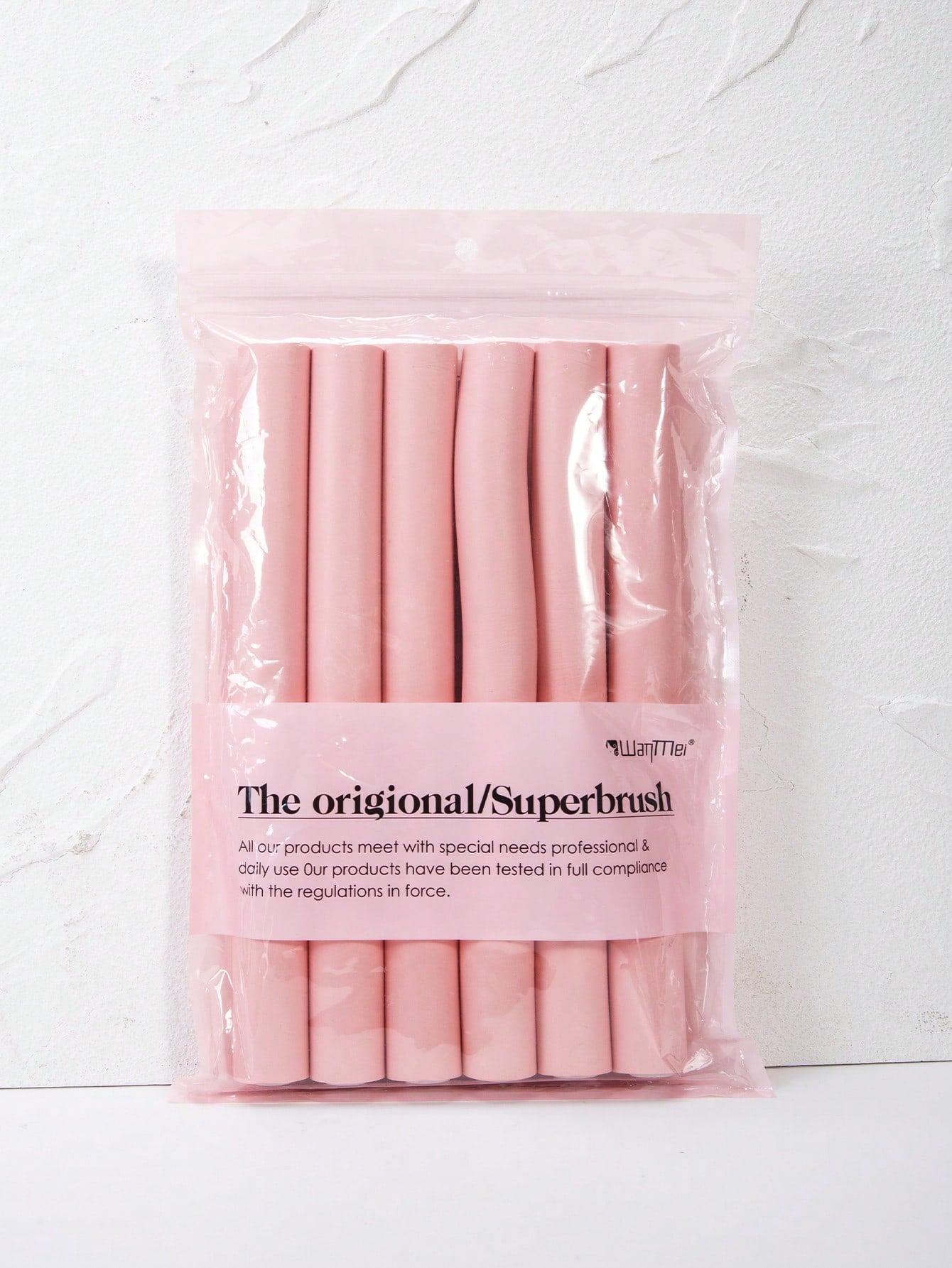 6Pcs Soft Heatless Hair Curlers, Overnight Heatless Curling Rods, No Heat Hair Curlers, No Damage Hair Rollers, Foam Heatless Curlers, Natural Wave Hair Styling Curlers, Comfortable Sleeping Hair Curl