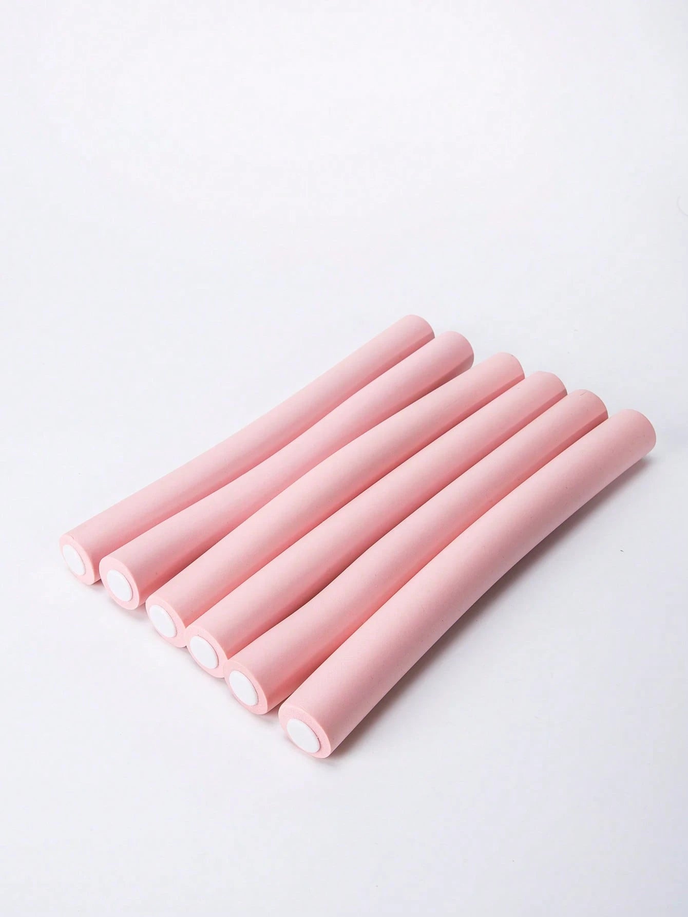 6Pcs Soft Heatless Hair Curlers, Overnight Heatless Curling Rods, No Heat Hair Curlers, No Damage Hair Rollers, Foam Heatless Curlers, Natural Wave Hair Styling Curlers, Comfortable Sleeping Hair Curl