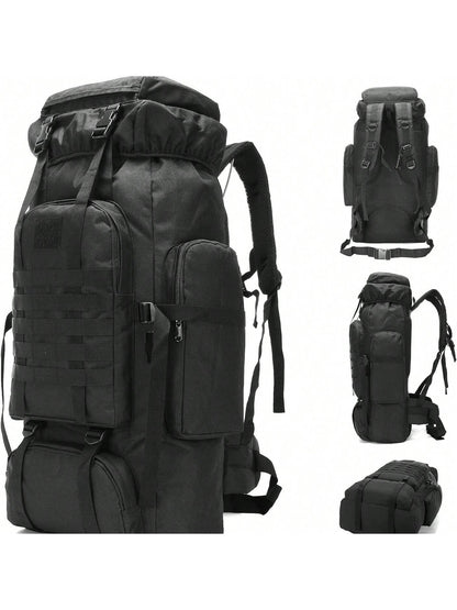 70L Hiking Backpack Military Tactical Camping Adjustable Waterproof Climbing Sport Bags