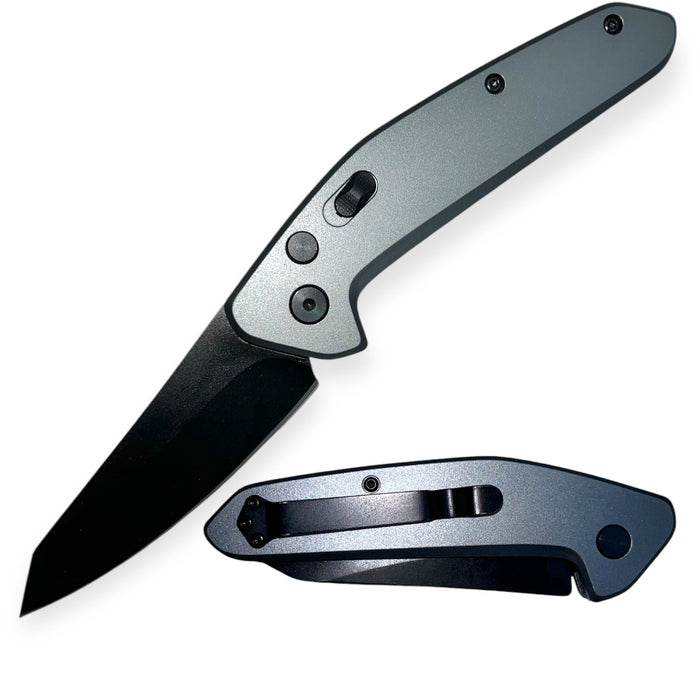 7.5" Fully Automatic Pocket Knife with Safety Lock